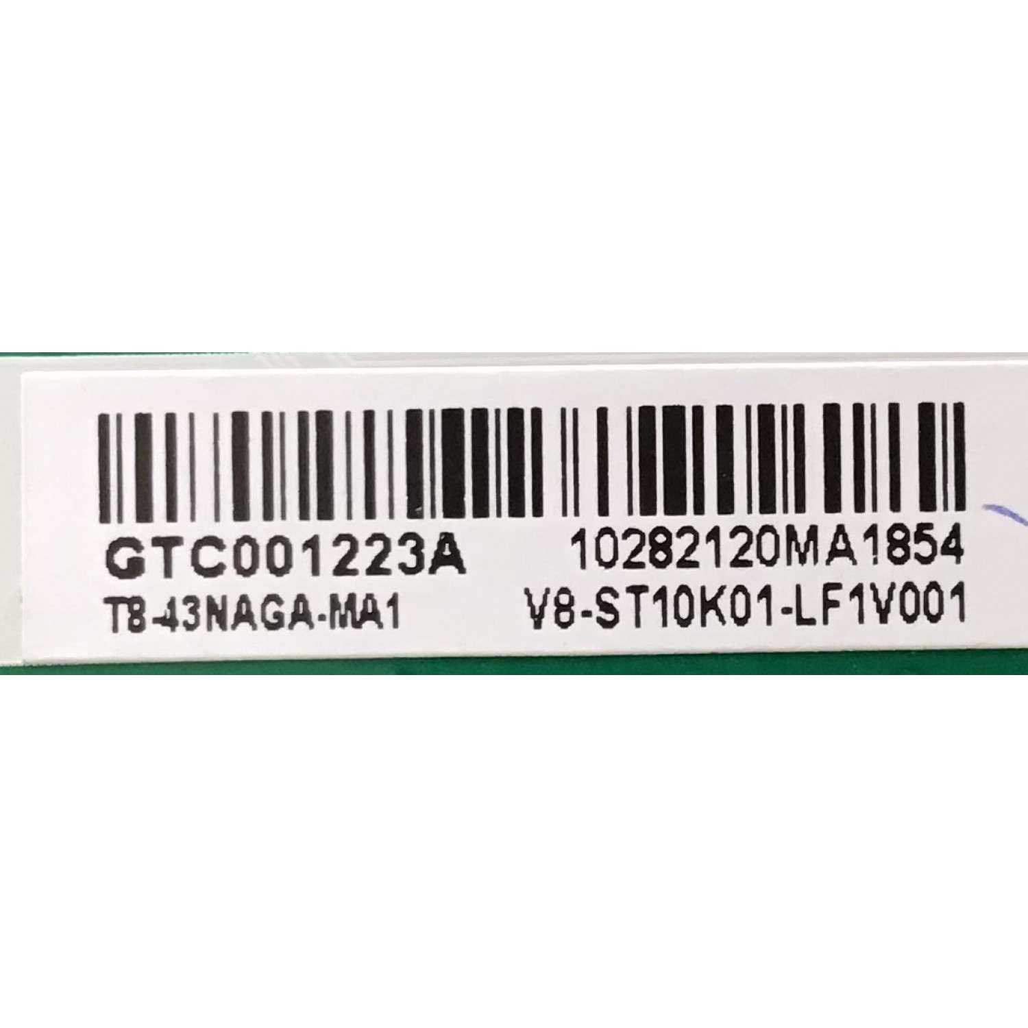 KIT DE TARJETAS PARA TV TCL / MAIN T8-43NAGA-MA1 / 40-MST10S-MAD4HG / MST10S / V8-ST10K01-LF1 / T-CON 34291100361321T / ST5461D04-1-C-7 / FUENTE 81-PBE055-H90 / SHG5804A-101H / DLBB464 / SHG5804A02-101H / PANEL LVU550CS0T / ST5461D03-3 / MODELO 55S403 - Imagen 2